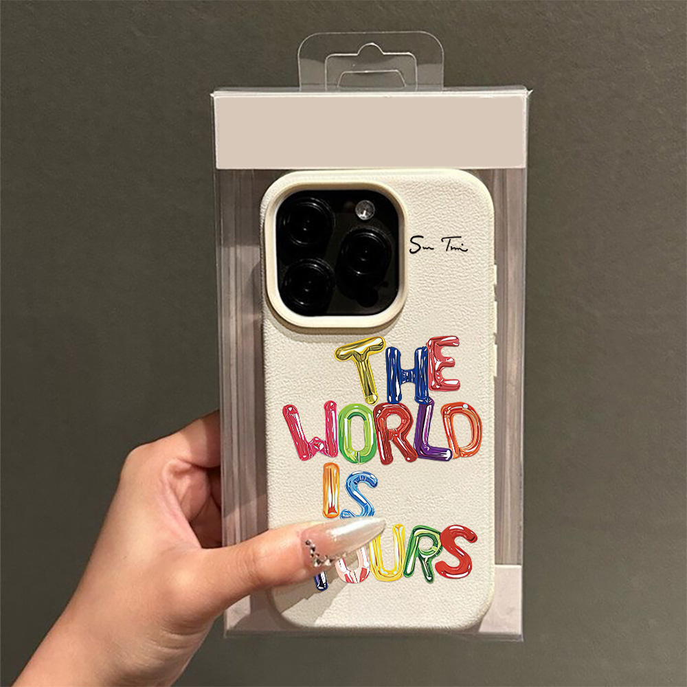3D Printing Quote - World Is Yours Text Art Print