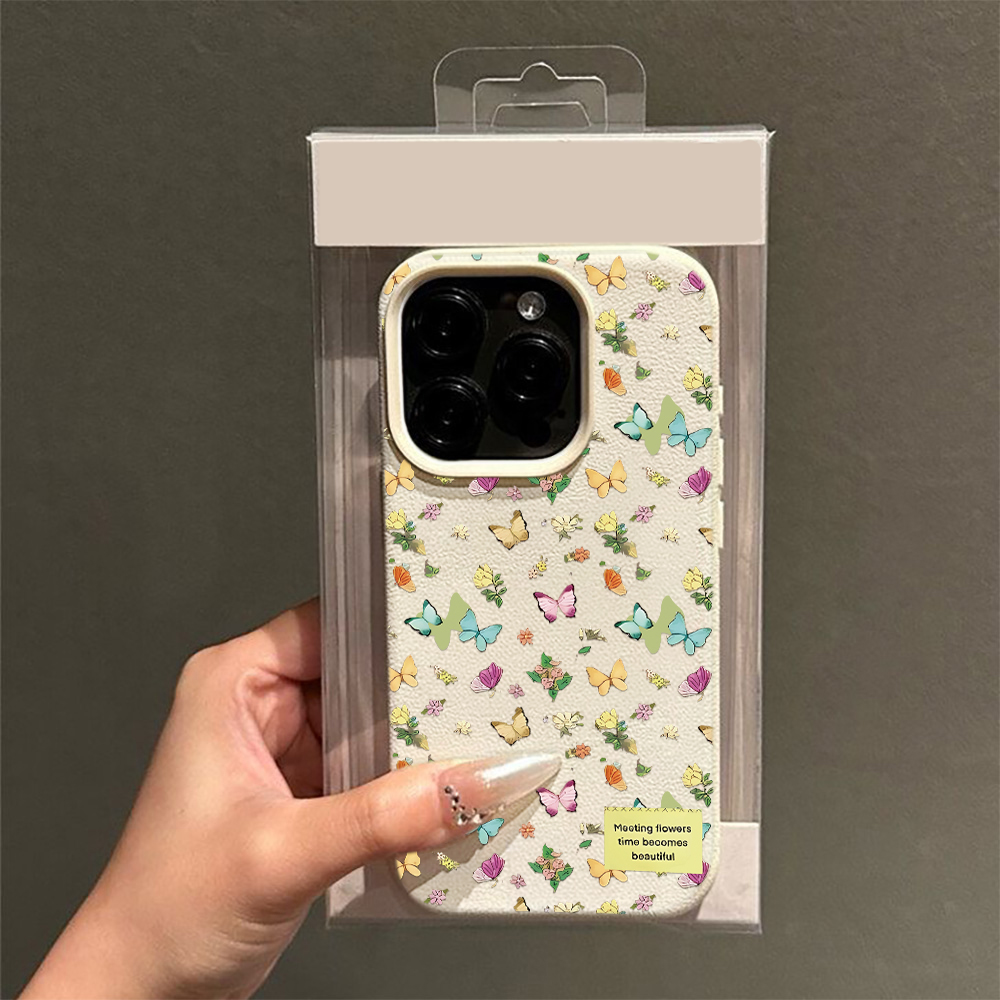 3D Printing Quote - Colorful Butterfly Pattern Print Cute Phone