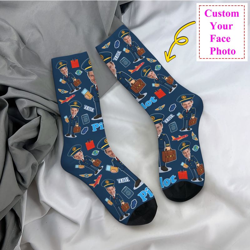 3D Printing Design - Novelty Men's Funny Pilot Custom Dress
