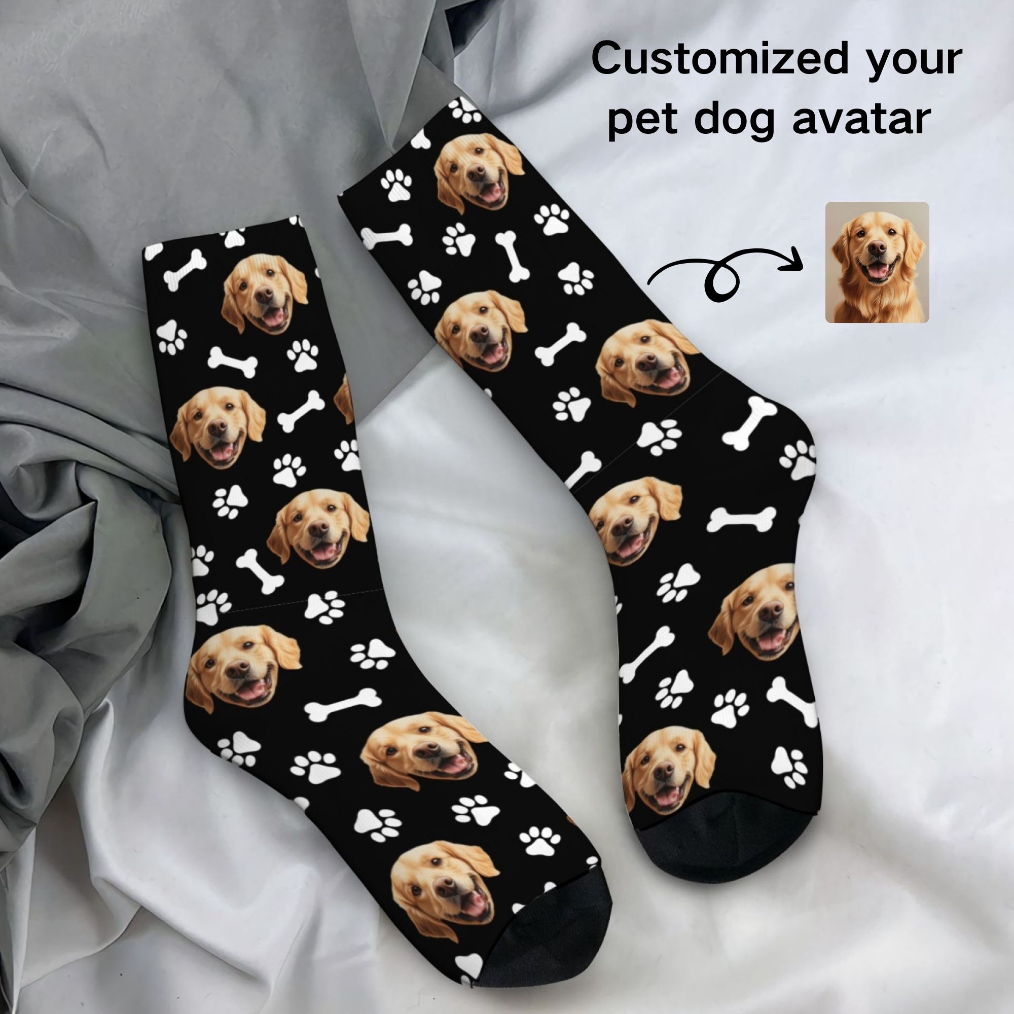 3D Printing Design - Customization your pet dog socks 3D