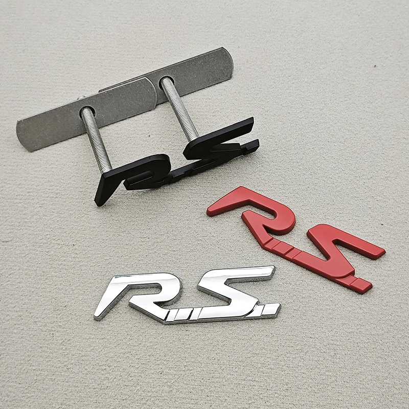 3D Printing Online - 3D Metal RS Logo Car Rear