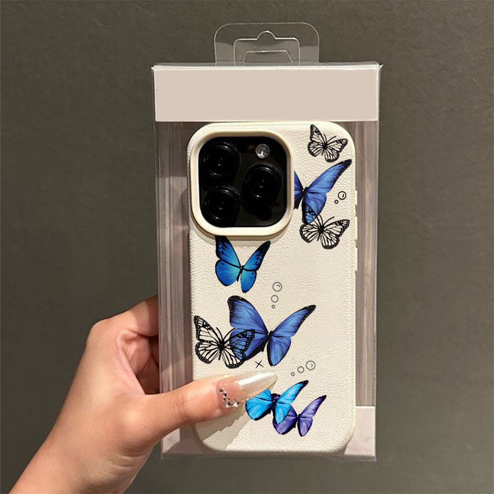 3D Printing Quote - Blue Butterfly Group Print Beautiful Phone
