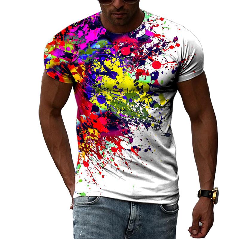 3D Printing Services - Men's Summer Fashion 3D Print Graphic
