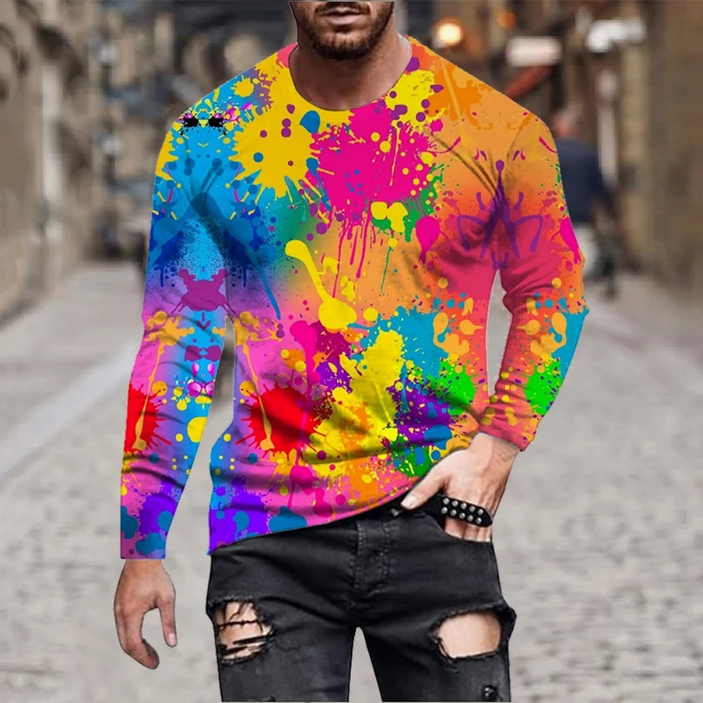 Men Rainbow Paint Splash 3D Pr - огляд і ціна 3D Printing Services