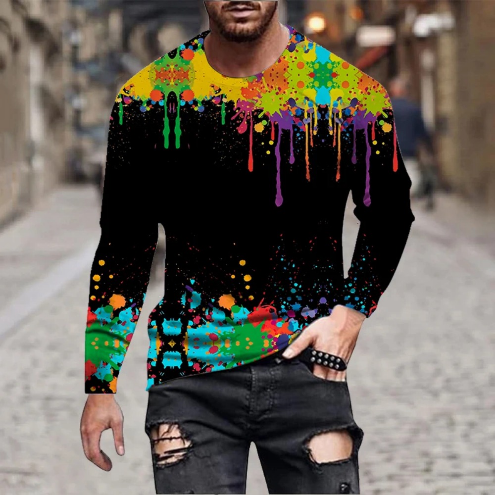 Men Rainbow Paint Splash 3D Pr - огляд і ціна 3D Printing Services