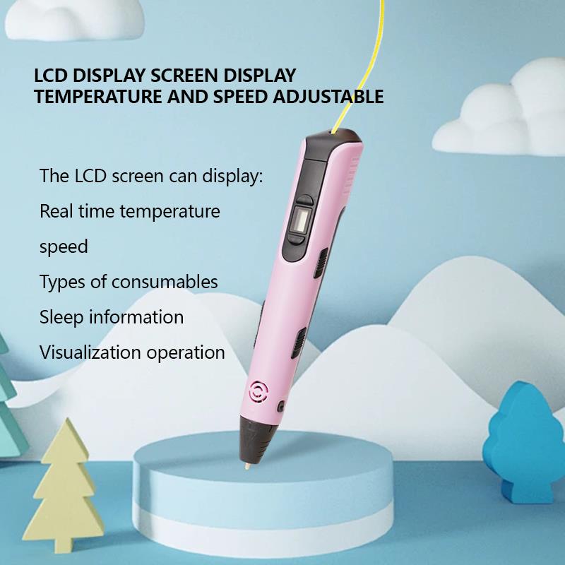 3D Printing Pen Kids with LCD  - огляд і ціна Carbon Fiber Filament