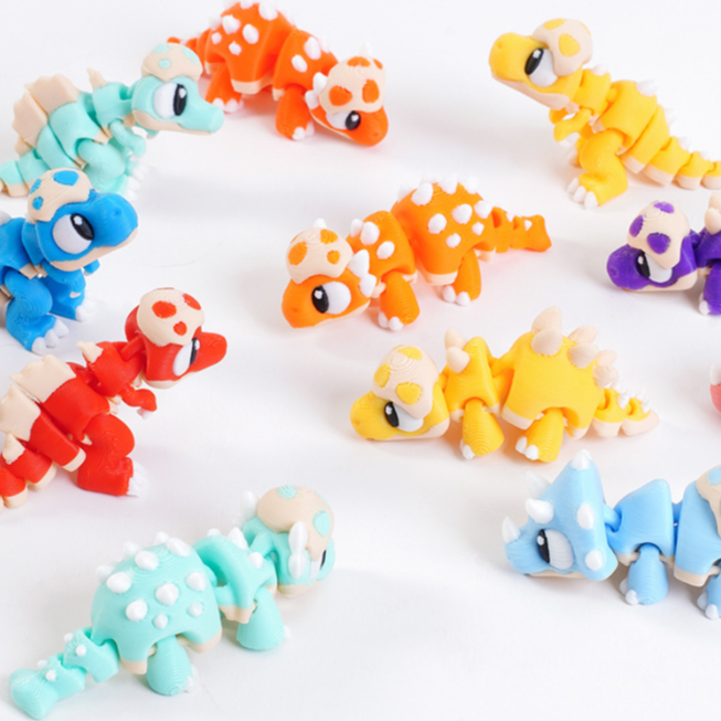 3D Printed Cartoon Tyrannosaur - огляд і ціна 3D Printing Household Items