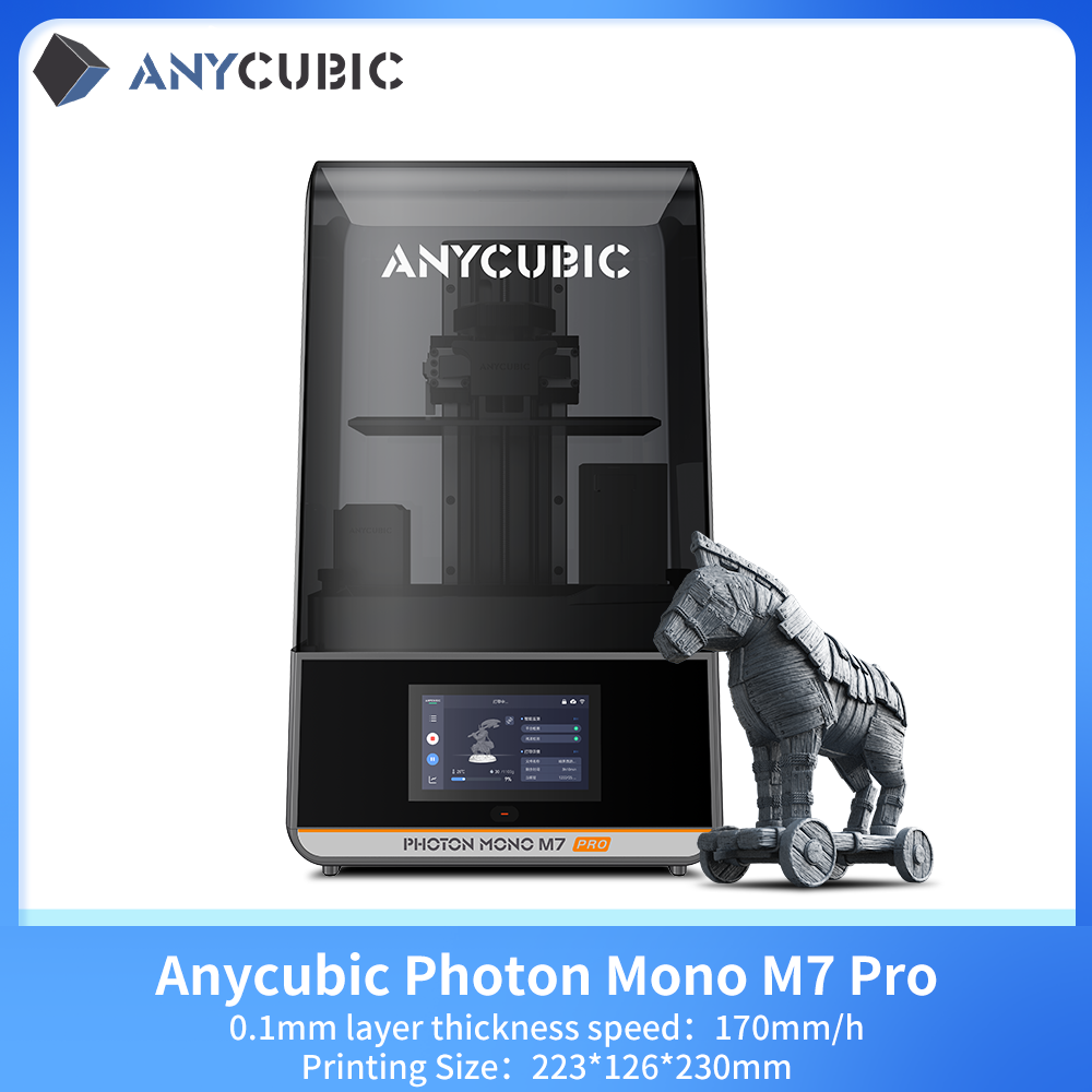 ANYCUBIC Photon Mono M7 Pro UV - огляд і ціна 3D Printing Uv Resin