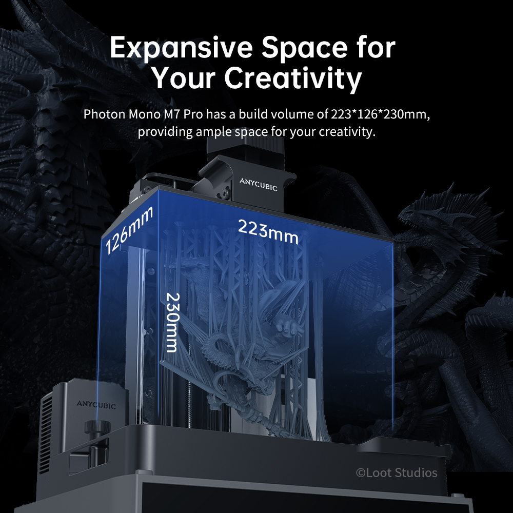 ANYCUBIC Photon Mono M7 Pro UV - огляд і ціна 3D Printing Uv Resin