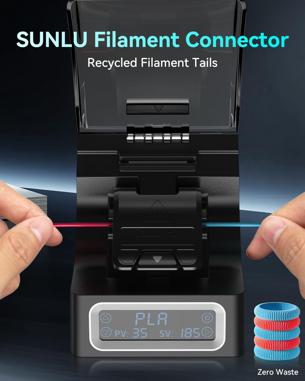 SUNLU FC01 Filament Connector  - огляд і ціна Carbon Fiber Filament