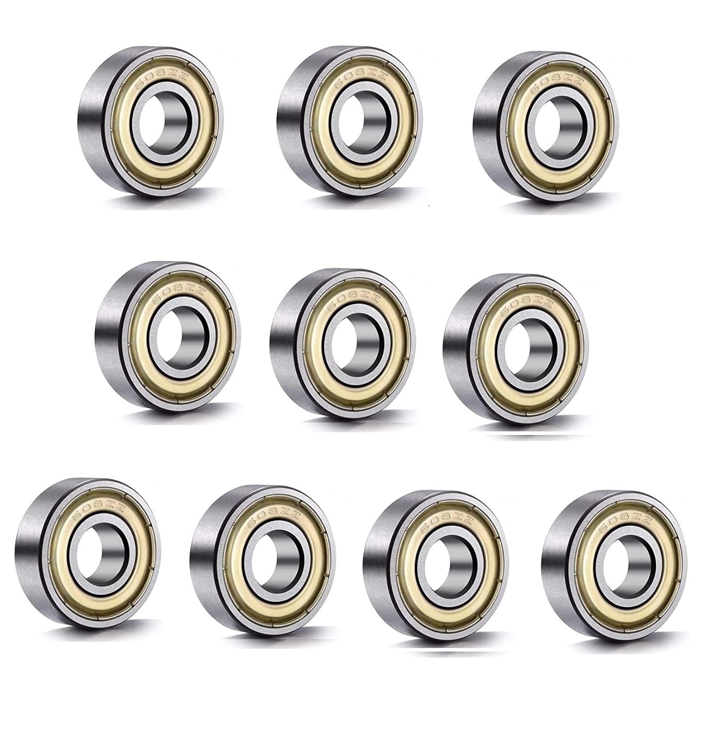 10/20PC 608ZZ Ball Bearings Ca - огляд і ціна 3D Printing Metal