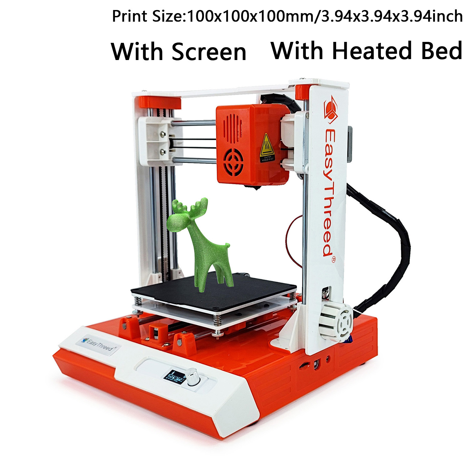 Easythreed K2 plus Mini 3D Pri - огляд і ціна Lcd Screen Fdm Printer