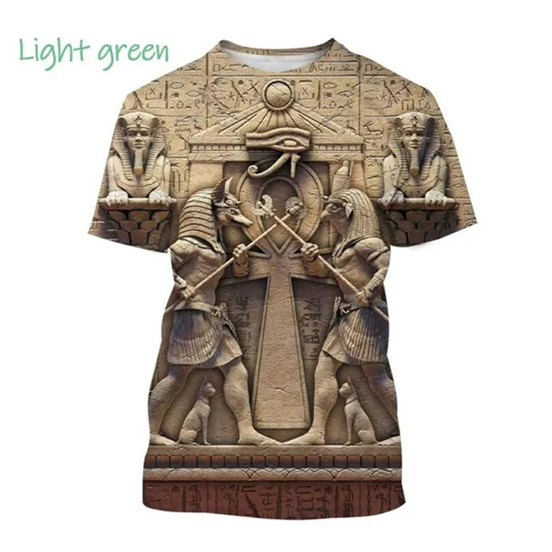 Summer New Pharaoh 3D Print T- - огляд і ціна 3D Printing Online