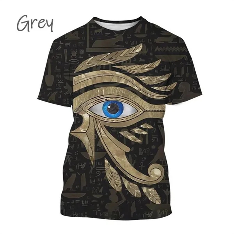 Summer New Pharaoh 3D Print T- - огляд і ціна 3D Printing Online