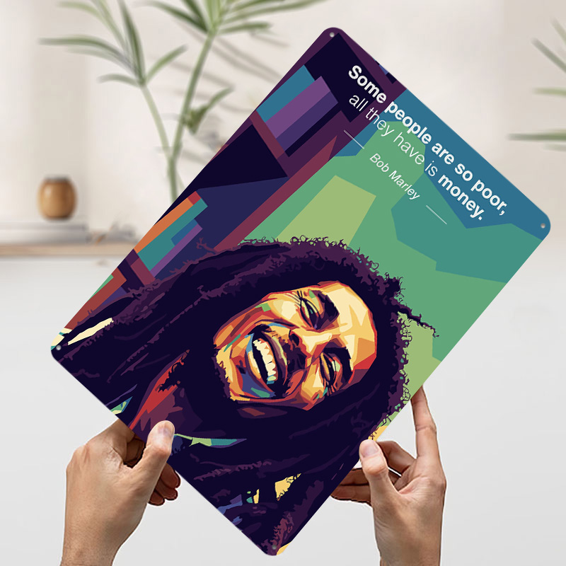Bob Marley Quote Pop Art 3D Pr - огляд і ціна 3D Printing Quote