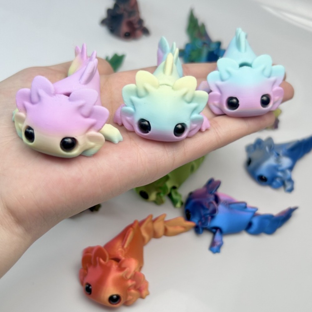 3D Printed Salamander Figures  - огляд і ціна 3D Printing Household Items
