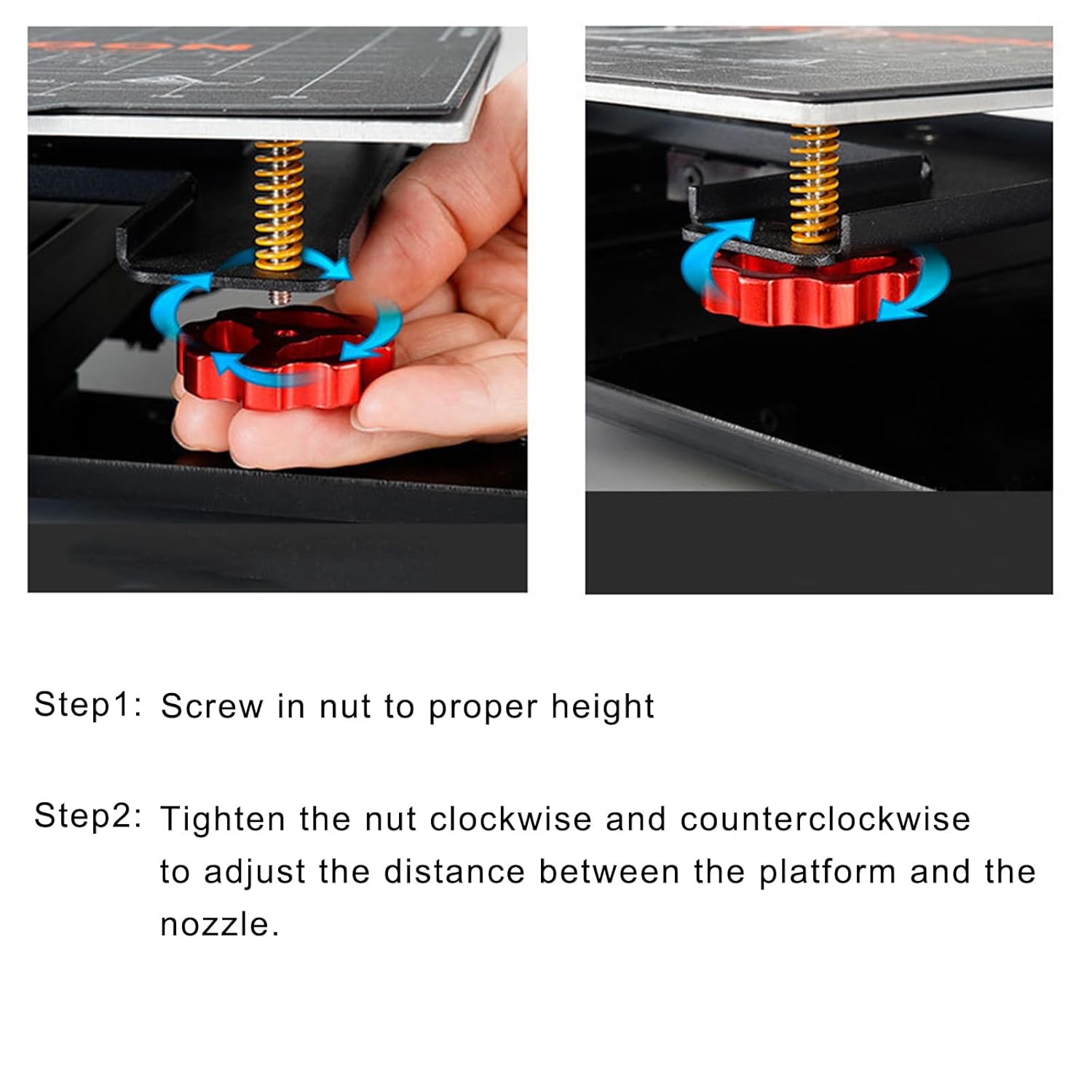 For Creality Metal Leveling Nu - огляд і ціна 3D Printer Bed Spring