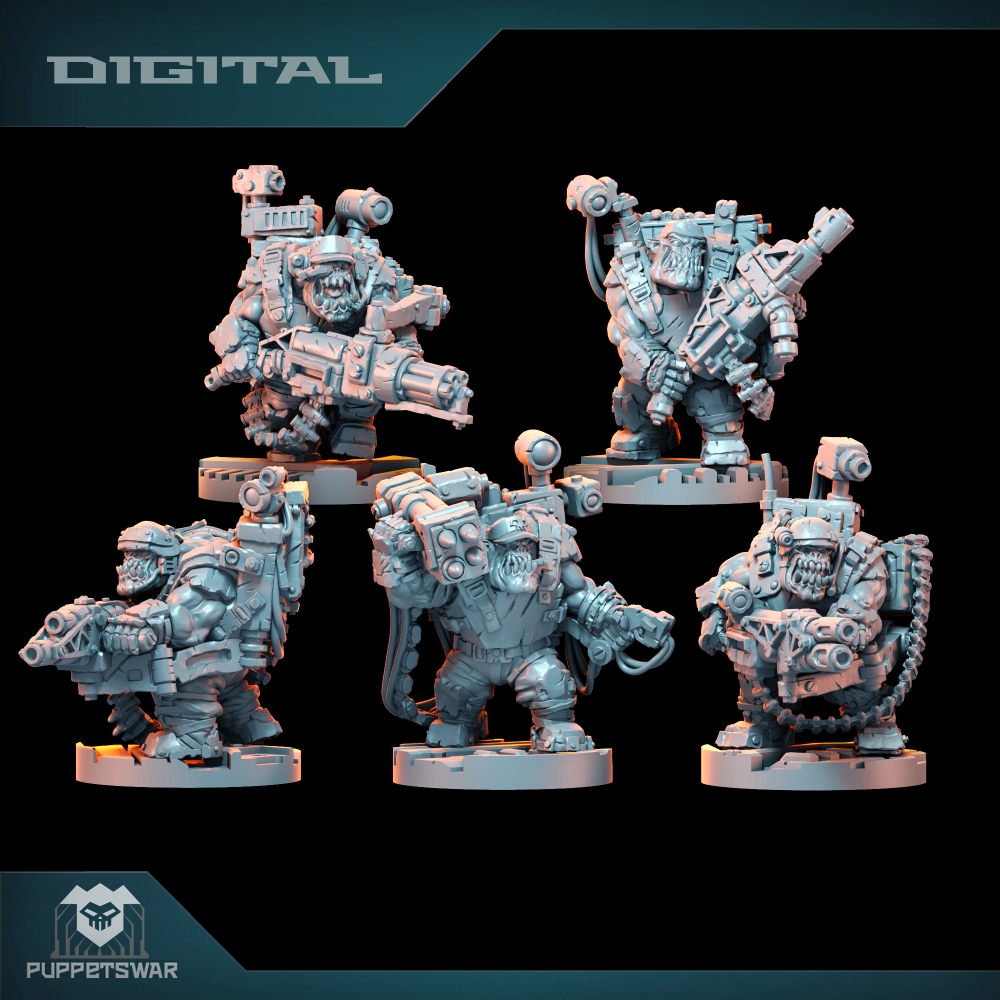 Orc Ultimate Badasses Squad, G - огляд і ціна 3D Printing And Additive Manufacturing