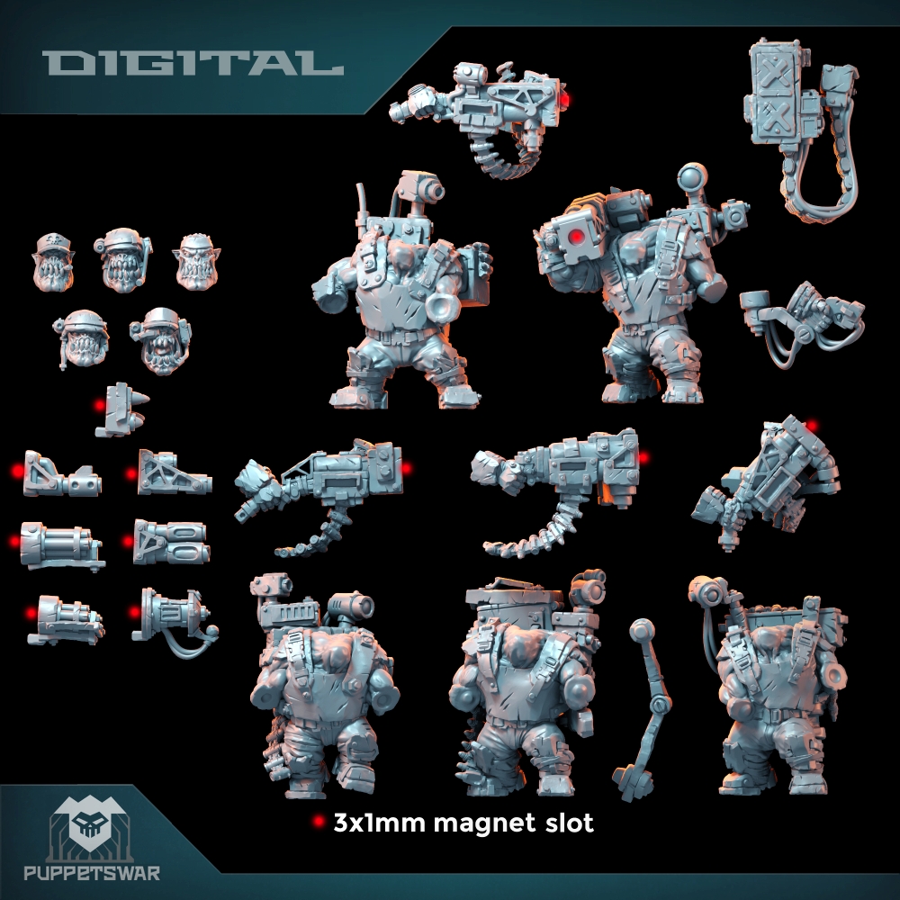 Orc Ultimate Badasses Squad, G - огляд і ціна 3D Printing And Additive Manufacturing