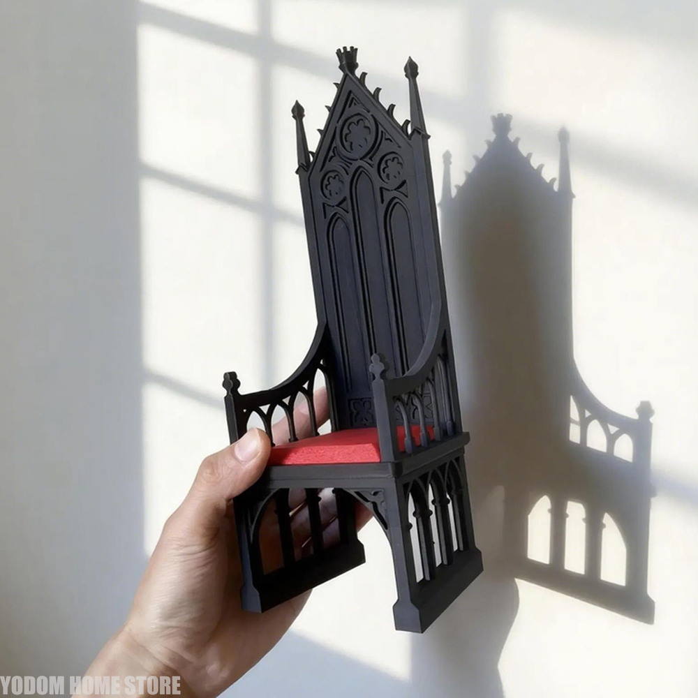 3d Printed Gothic Style Throne - огляд і ціна 3D Printing Household Items