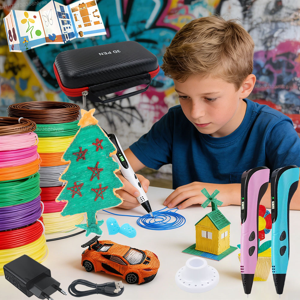 Children's 3D Printing Pen wit - огляд і ціна Carbon Fiber Filament