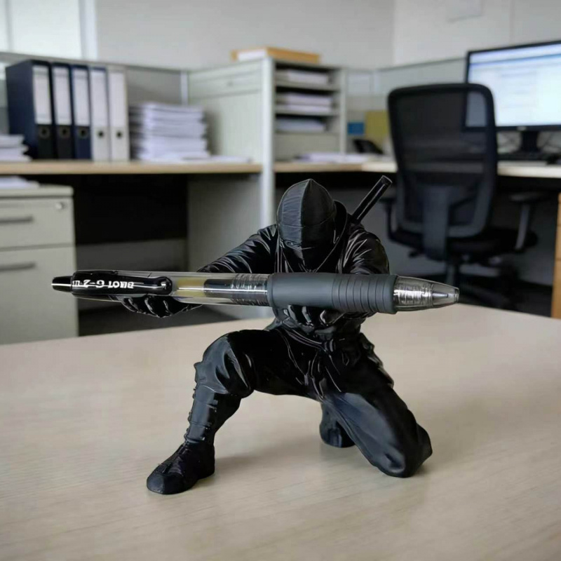 Ninja Pen Holder 3D Printed Sa - огляд і ціна 3D Printing Office Setup