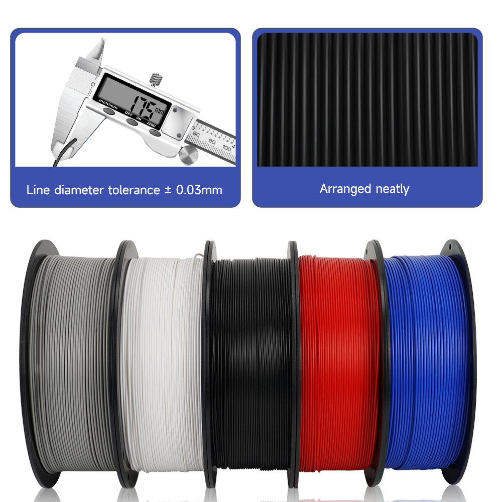 KEEPANG 3D PLA/PETG/Silk PLA/T - огляд і ціна Abs Filament Spool