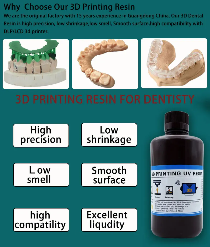500g/1000g Lab 3D Resins Lab 4 - огляд і ціна 3D Printing Uv Resin