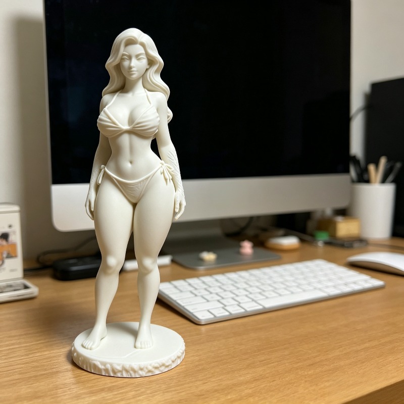 3D‑Printed Curly‑Hair Female A - огляд і ціна 3D Printing And Additive Manufacturing