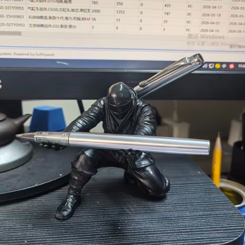 Ninja Pen Holder 3D Printed Sa - огляд і ціна 3D Printing Office Setup