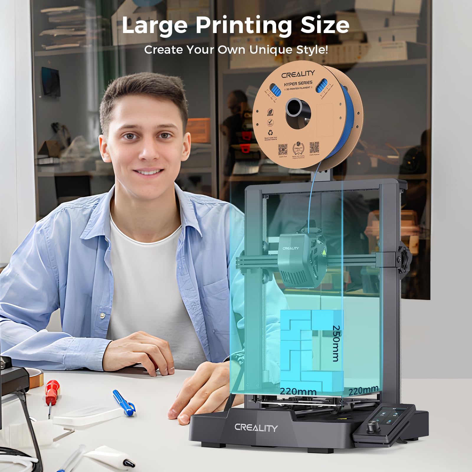 CREALITY Ender-3 V3 SE 3D Prin - огляд і ціна 3D Printing Online