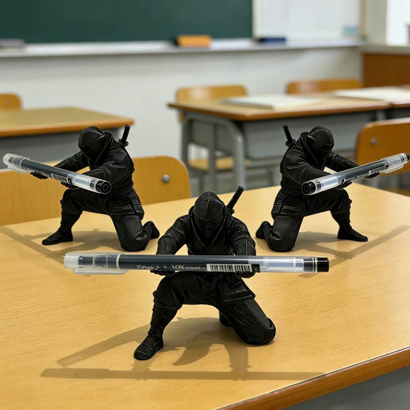 Ninja Pen Holder 3D Printed Sa - огляд і ціна 3D Printing Office Setup