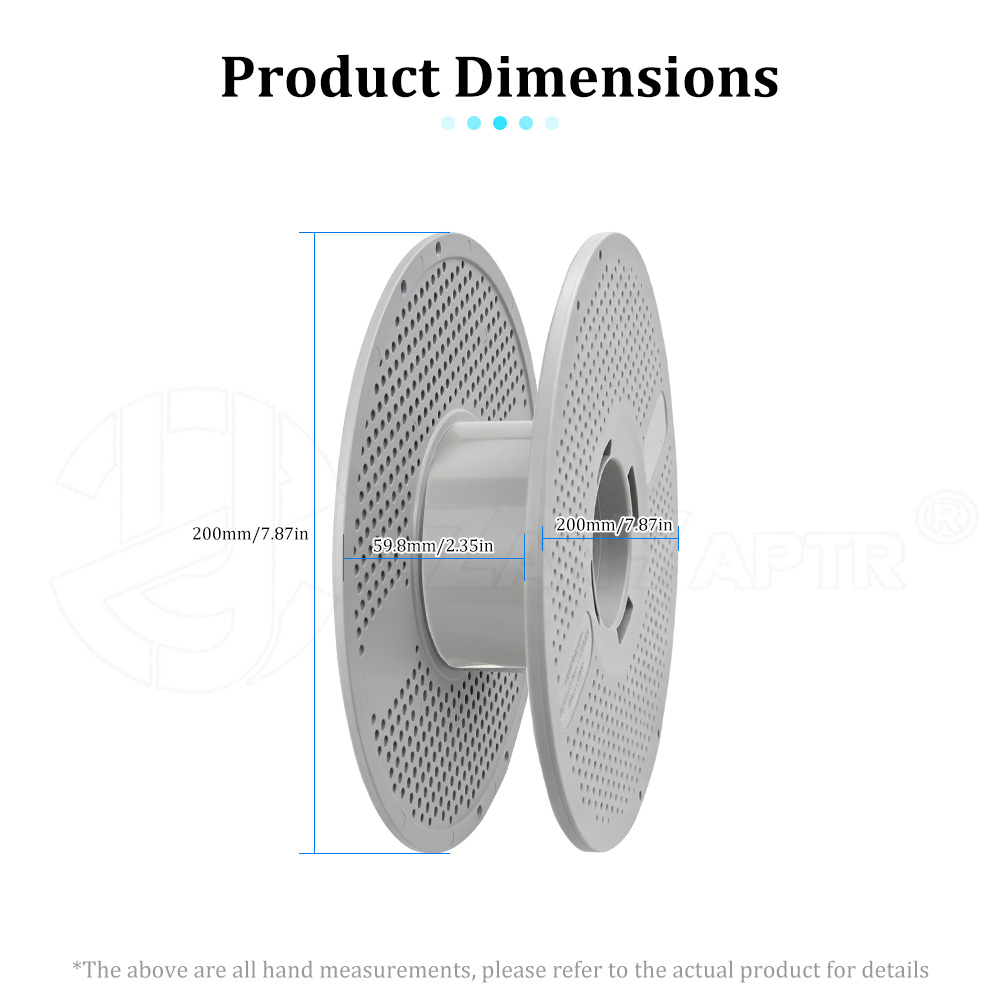 3D Printer Filament Spool Reus - огляд і ціна Abs Filament Spool