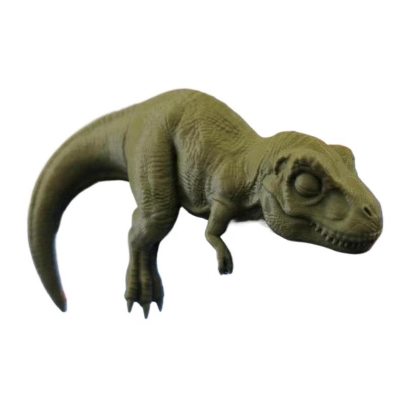 Sleeping T-Rex Monitor Topper  - огляд і ціна 3D Printing Office Setup