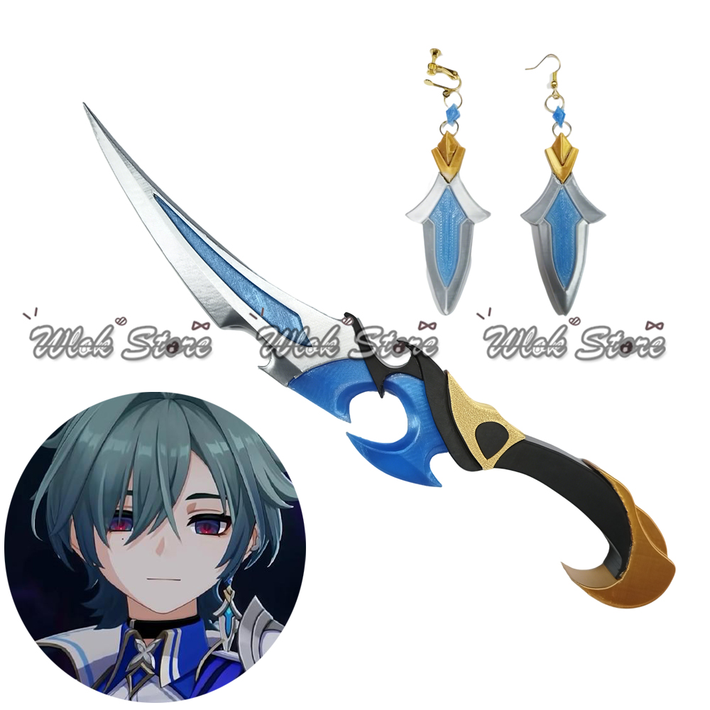 Genshin Impact Lohen Cosplay 3 - огляд і ціна 3D Printing Earrings