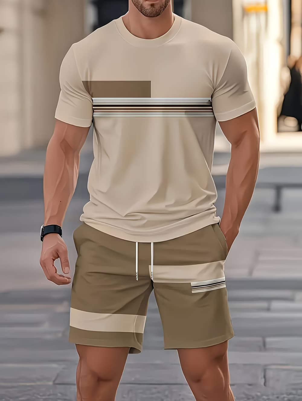 Men's Summer Sets Funny 3D Str - огляд і ціна 3D Printing Services
