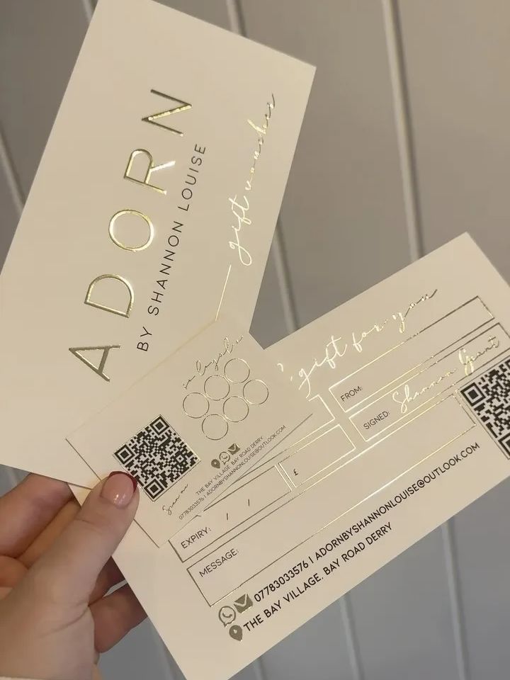 Custom Design 3D luxury Foiled - огляд і ціна 3D Printing Qr Code