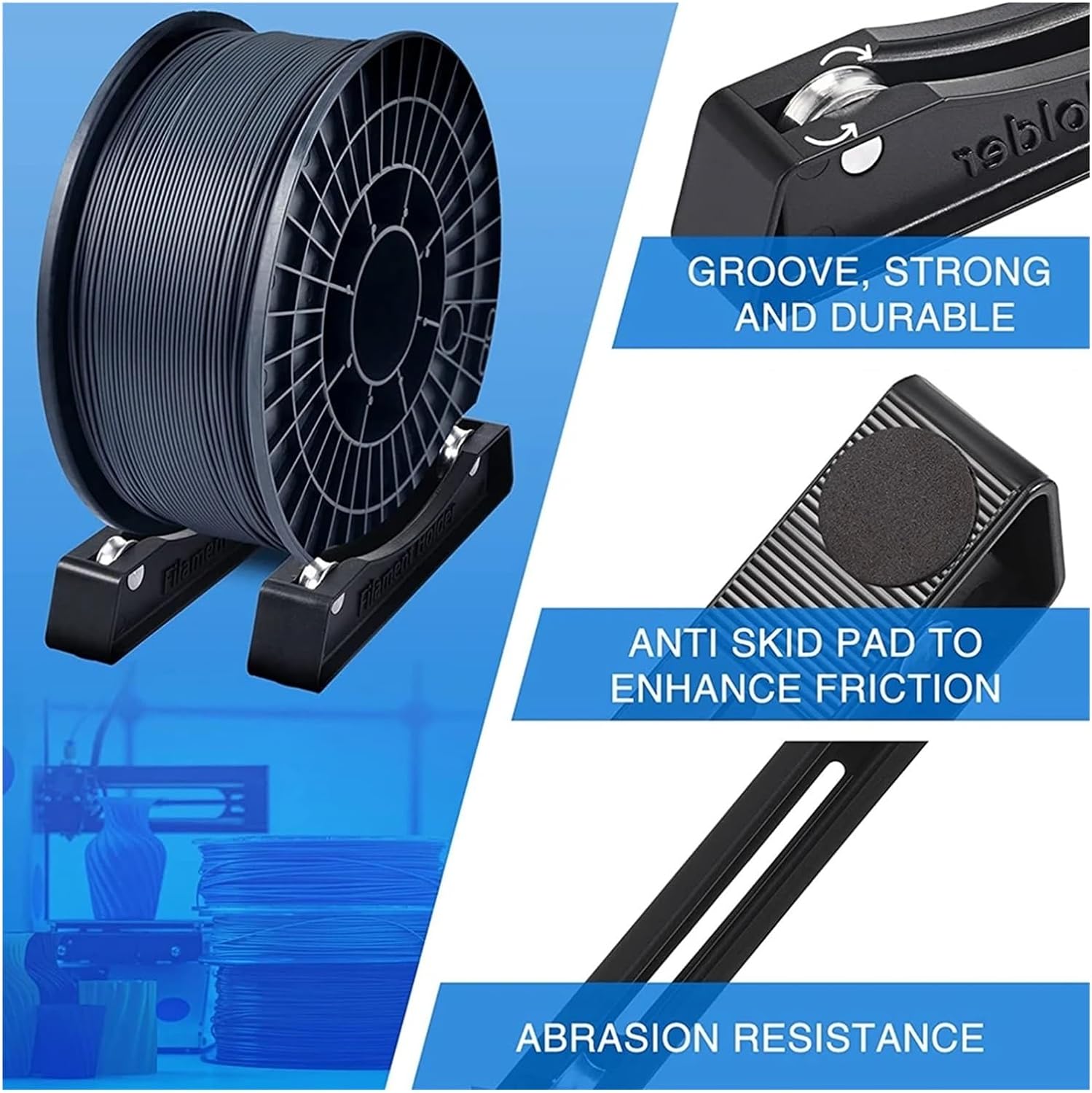 1KG Filament Spool Holder Bear - огляд і ціна Abs Filament Spool