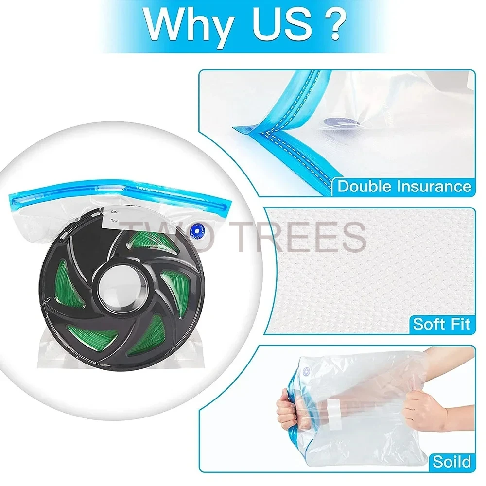 3D Print Vacuum Bag Filament D - огляд і ціна Abs Filament Spool