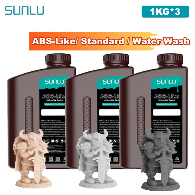 SUNLU 3KG ABS-Like/ Standard / - огляд і ціна 3D Printing Uv Resin