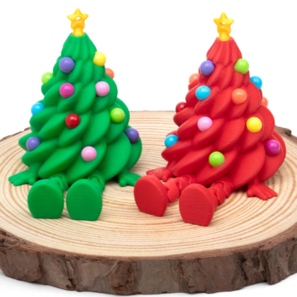 3D Printed Christmas Tree Figu - огляд і ціна 3D Printing Household Items