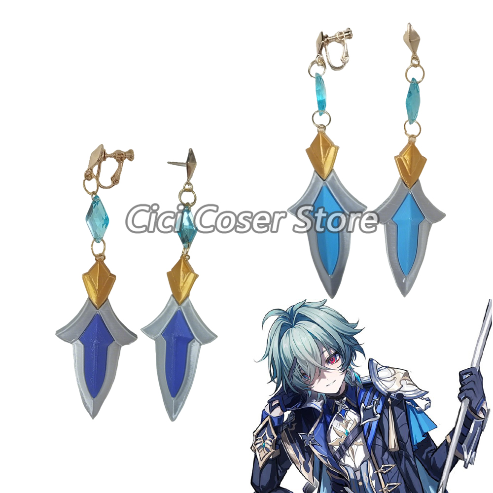 NEW Genshin Impact Lohen Cospl - огляд і ціна 3D Printing Earrings