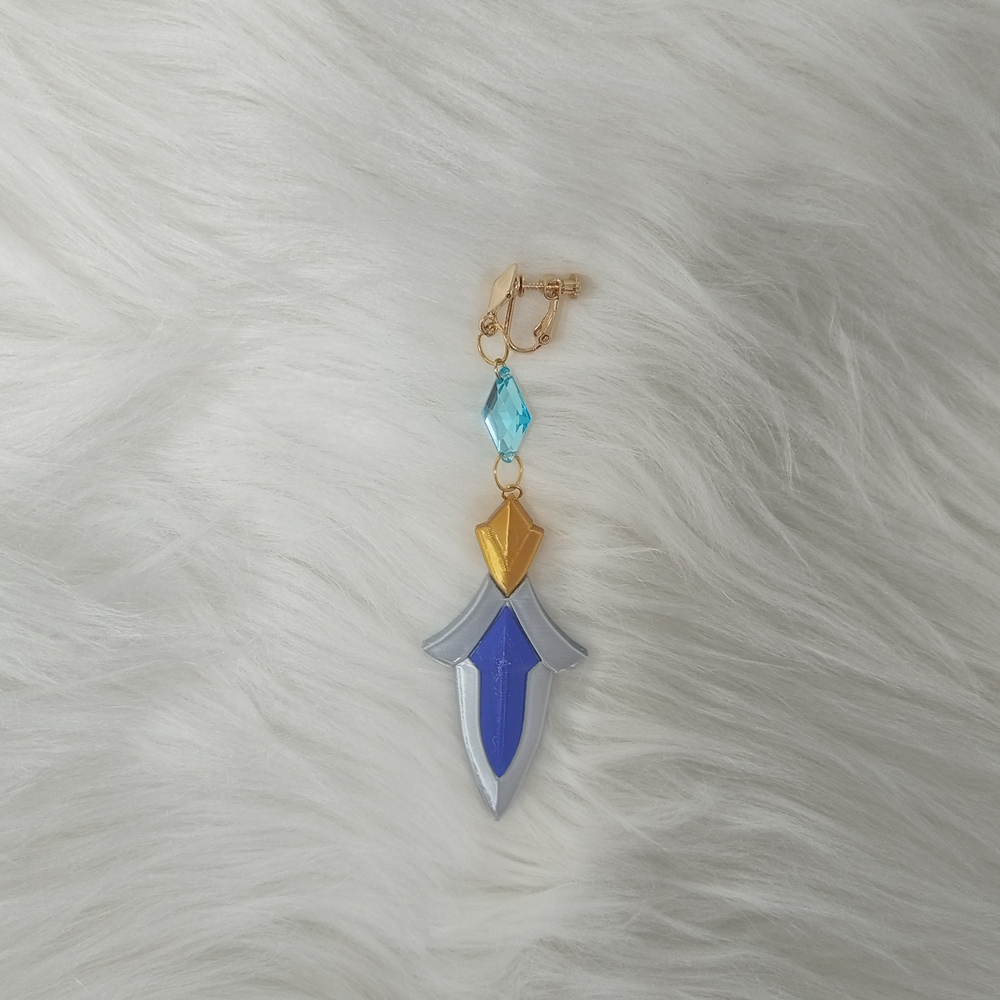 NEW Genshin Impact Lohen Cospl - огляд і ціна 3D Printing Earrings