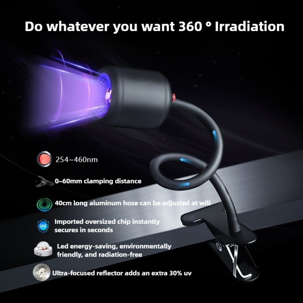 Handheld Clamp UV Curing Lamp  - огляд і ціна 3D Printing Uv Resin