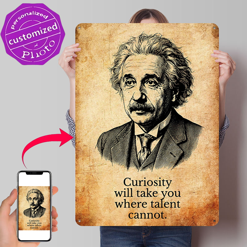 Albert Einstein Inspirational  - огляд і ціна 3D Printing Quote