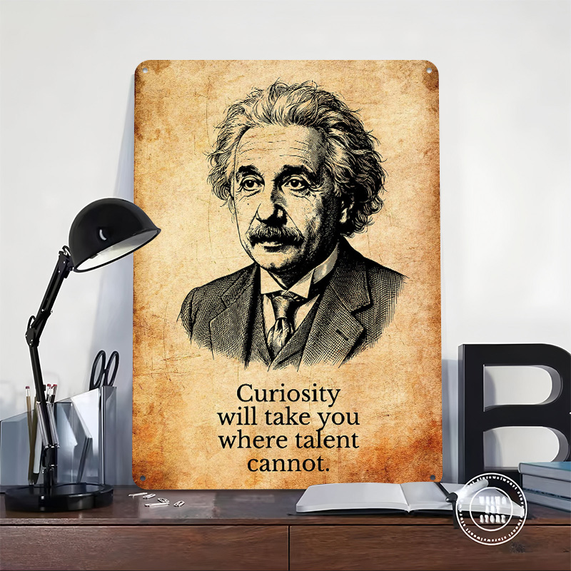 Albert Einstein Inspirational  - огляд і ціна 3D Printing Quote
