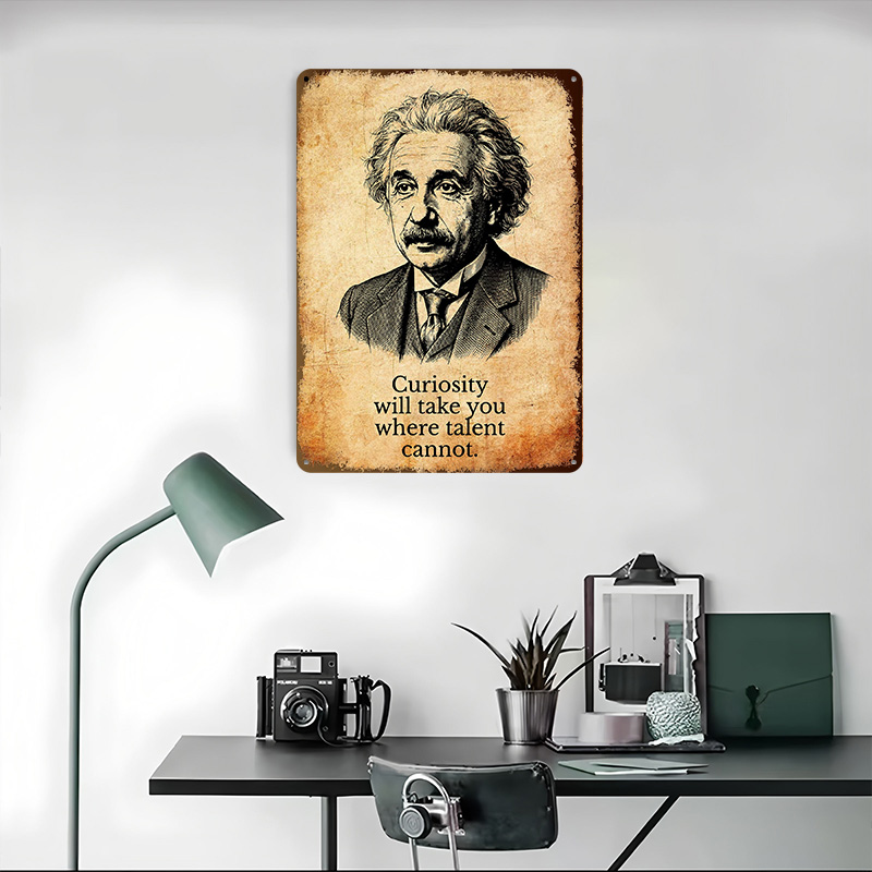 Albert Einstein Inspirational  - огляд і ціна 3D Printing Quote