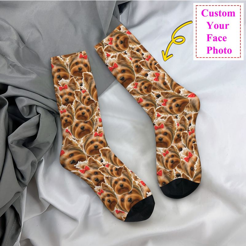 Cute Mens Personalized Dog Fac - огляд і ціна 3D Printing Design