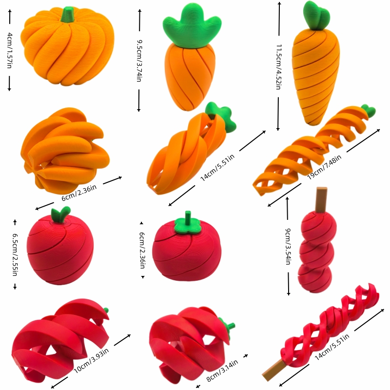 3D Printed Fruit and Vegetable - огляд і ціна 3D Printing Household Items