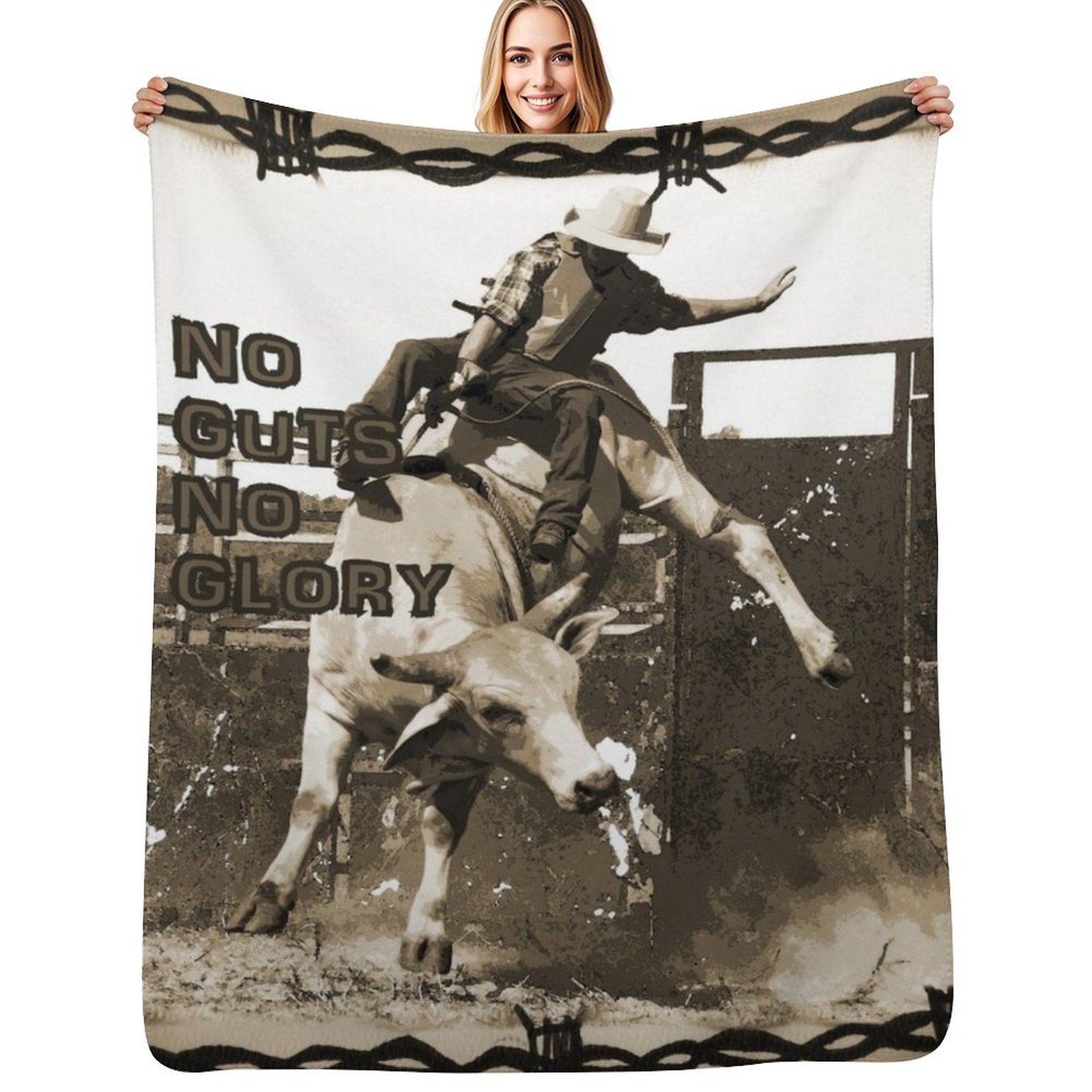 BULL RIDER, RODEO QUOTES ART A - огляд і ціна 3D Printing Quote